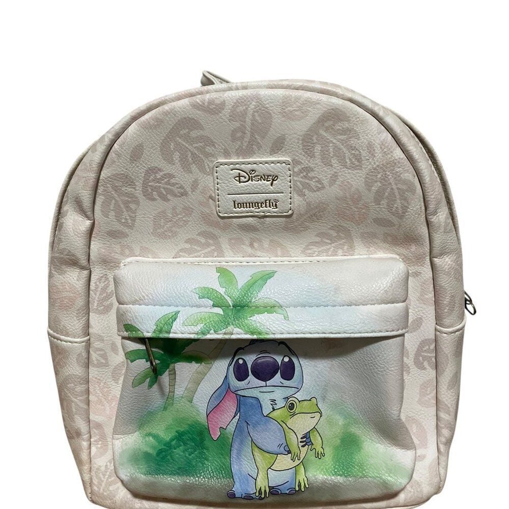 Loungefly Disney Lilo & Stitch with Frog Mini Backpack
